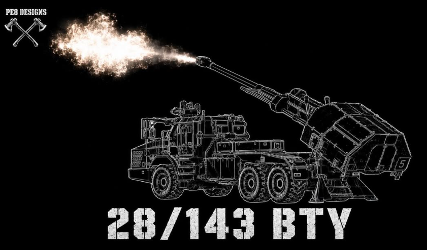 28/143 Battery PE8 T-shirt design