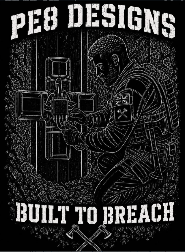 Built to Breach PE8 T-shirt design